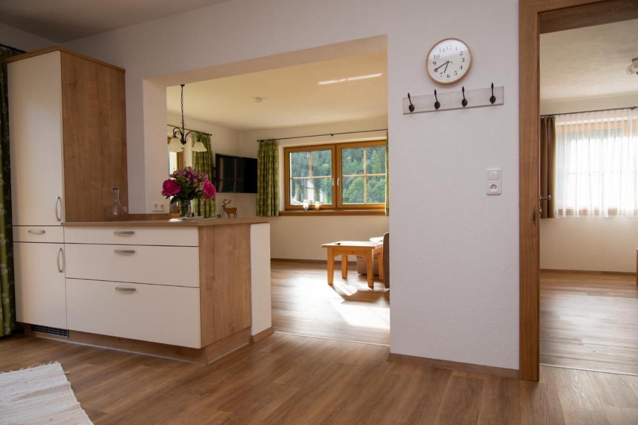 Ferienwohnung Lech'tl Steeg Exterior foto
