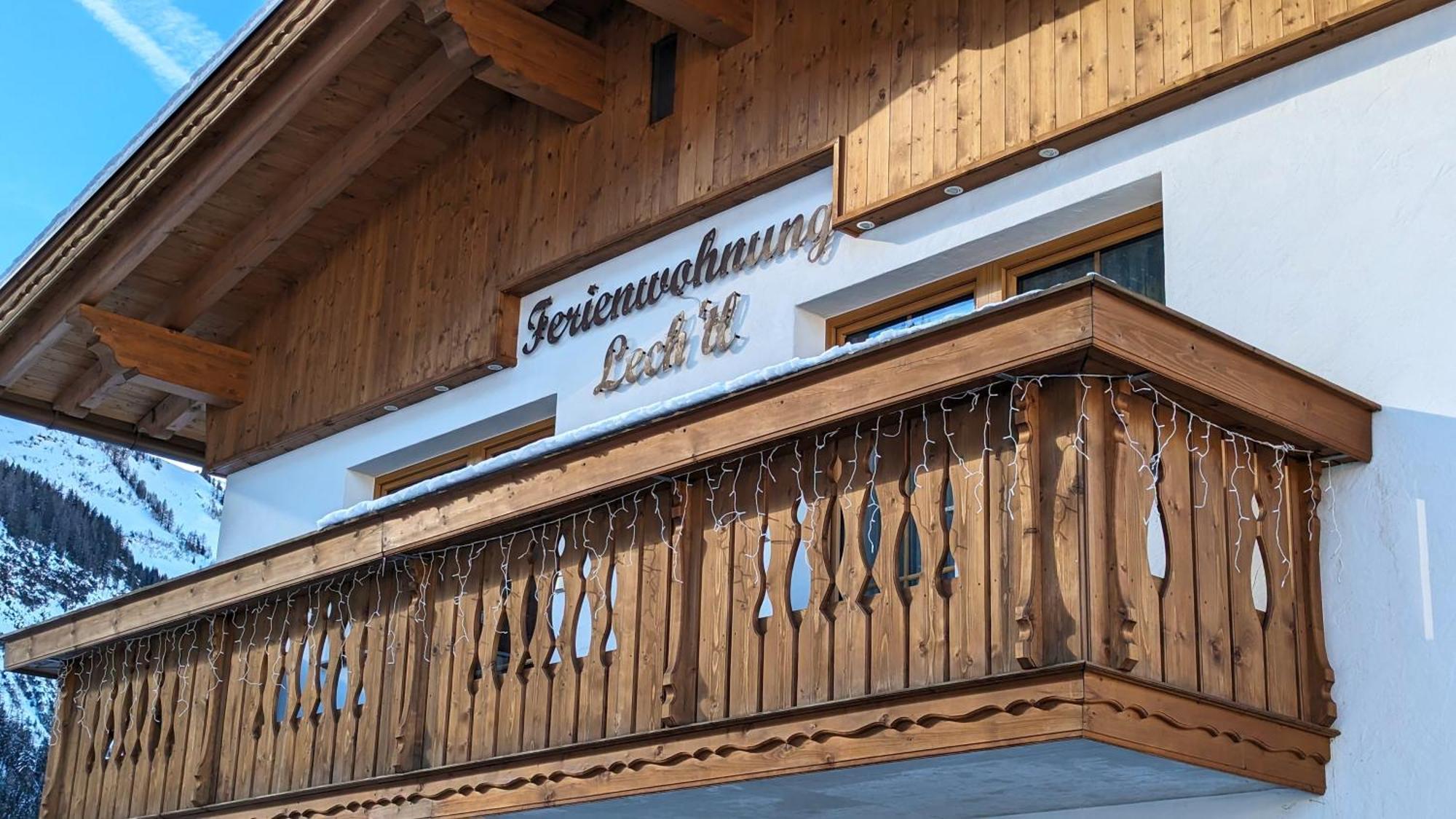 Ferienwohnung Lech'tl Steeg Exterior foto