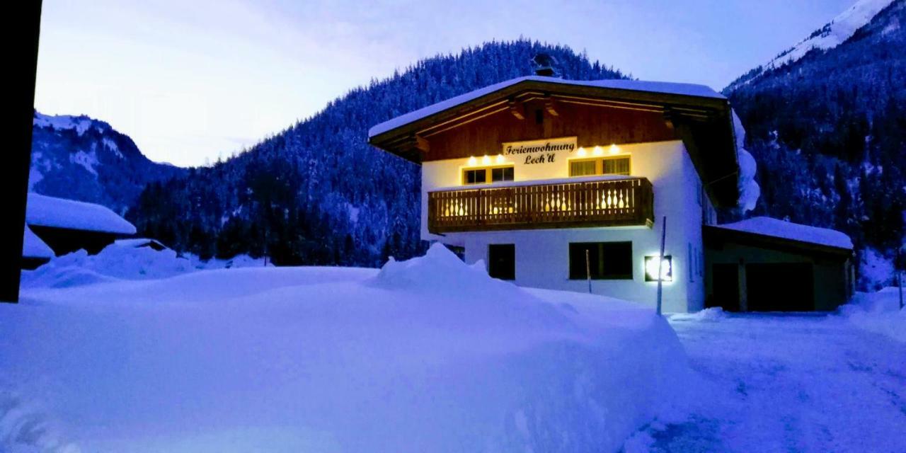 Ferienwohnung Lech'tl Steeg Exterior foto